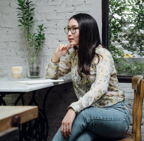 woman thinking about change in her life